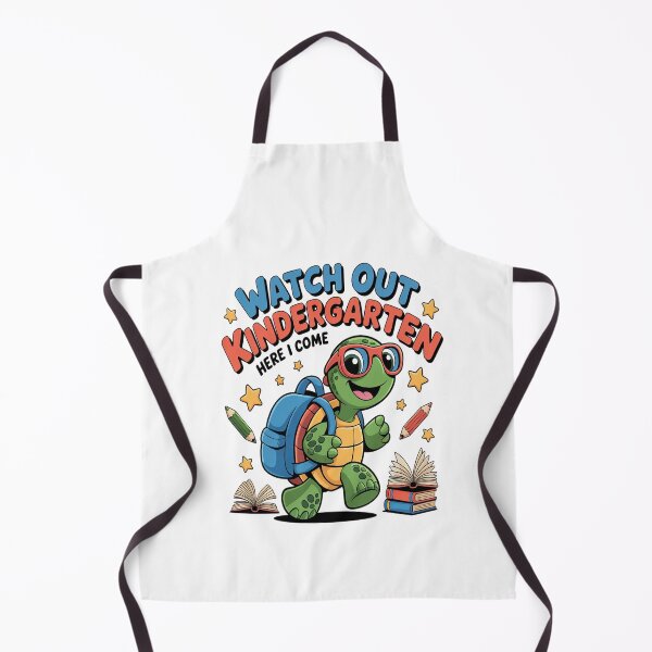 Item preview, Back to school tortue kindergarten here i come designed and sold by SIGORDESIGN.