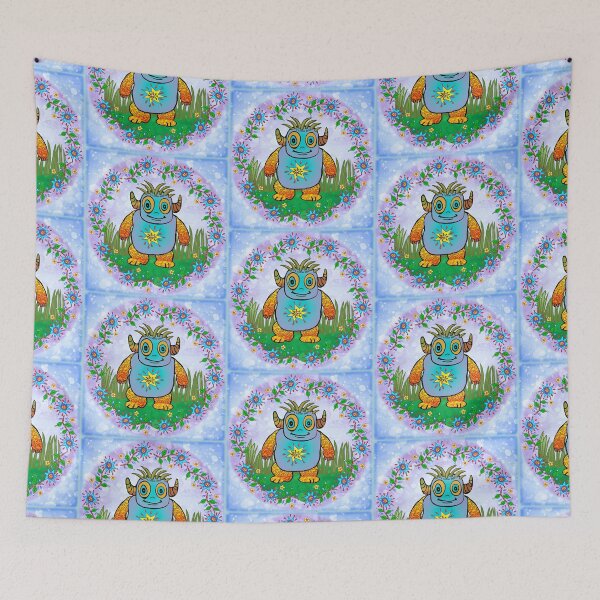 Item preview, Little Blue Monster designed and sold by artmuvz.
