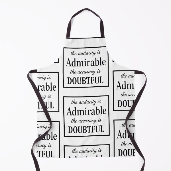 Item preview, audacity is admirable accuracy is doubtful designed and sold by ocd_Jessica.