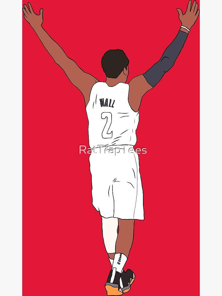 "John Wall Embrace The Crowd" Poster by RatTrapTees Redbubble