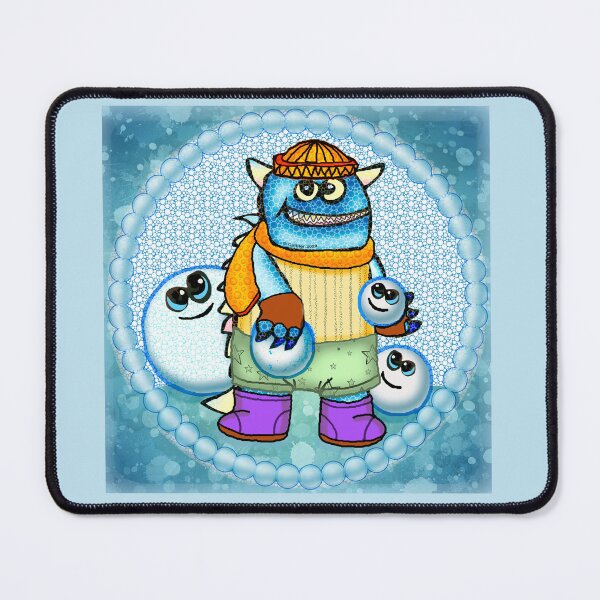 Item preview, Snowball Monster designed and sold by artmuvz.