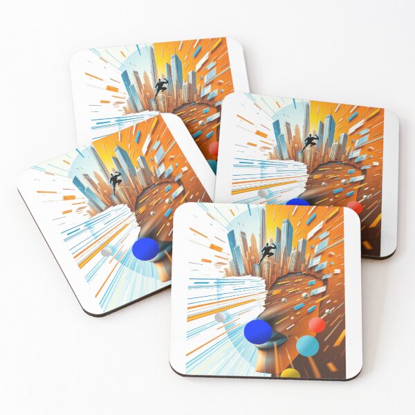 Item preview, Urban Mindscape: Duality in Motion designed and sold by houta.