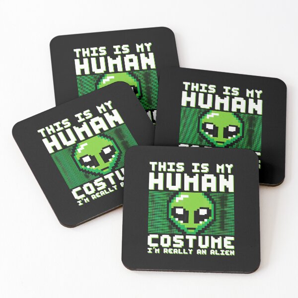 Item preview, Weird Funny This Is My Human I'M Really An Alien designed and sold by bambiai.