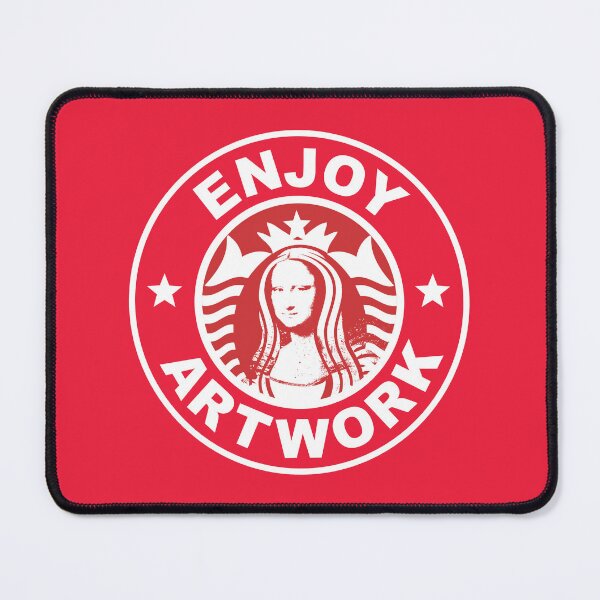 Item preview, ENJOY Coffee Co. Logo (Red) [B] designed and sold by  Enjoy Artwork .