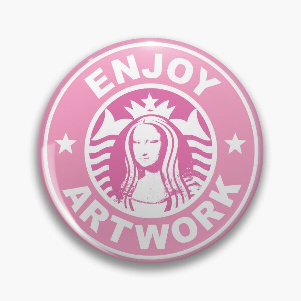 Item preview, ENJOY Coffee Co. Logo (Pink) [B] designed and sold by  Enjoy Artwork .