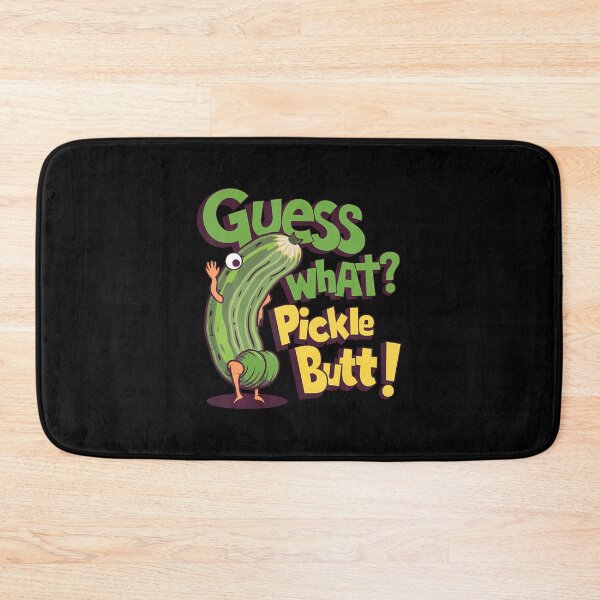 Item preview, Guess What Pickle Butt Funny Cucumber Meme Pickle Joke designed and sold by reeneregen.