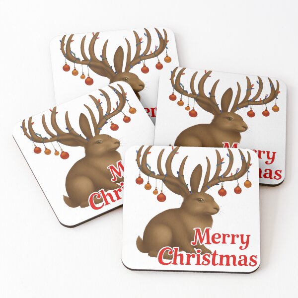 Item preview, Christmas Jackalope designed and sold by TimTurtle.