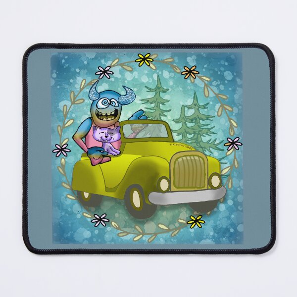 Item preview, Monster Driving Car designed and sold by artmuvz.