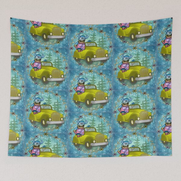 Item preview, Monster Driving Car designed and sold by artmuvz.