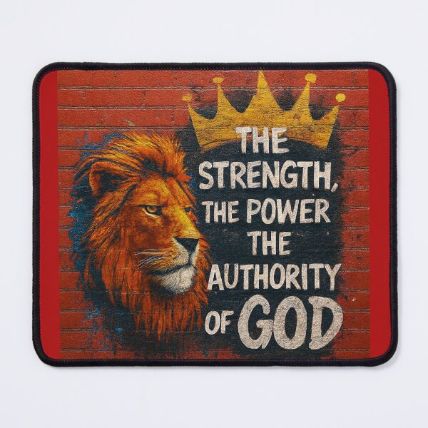 Item preview, THE AUTHORITY OF GOD - Lion Graffiti Art - Urban Faith designed and sold by Urban-InkStudio.