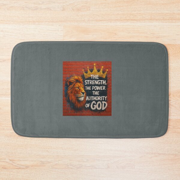 Item preview, THE AUTHORITY OF GOD - Lion Graffiti Art - Urban Faith designed and sold by Urban-InkStudio.