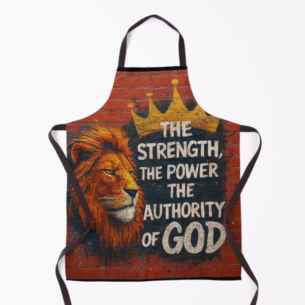 Item preview, THE AUTHORITY OF GOD - Lion Graffiti Art - Urban Faith designed and sold by Urban-InkStudio.