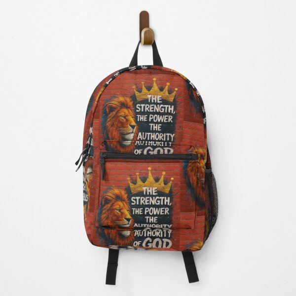 Item preview, THE AUTHORITY OF GOD - Lion Graffiti Art - Urban Faith designed and sold by Urban-InkStudio.