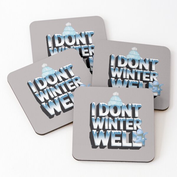 Item preview, Copy of  I Dont Winter Well Funny Quote designed and sold by artofProduct.