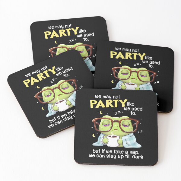 Item preview, Frog We May Not Party Like We Used To But If We Take A Nap designed and sold by reeneregen.
