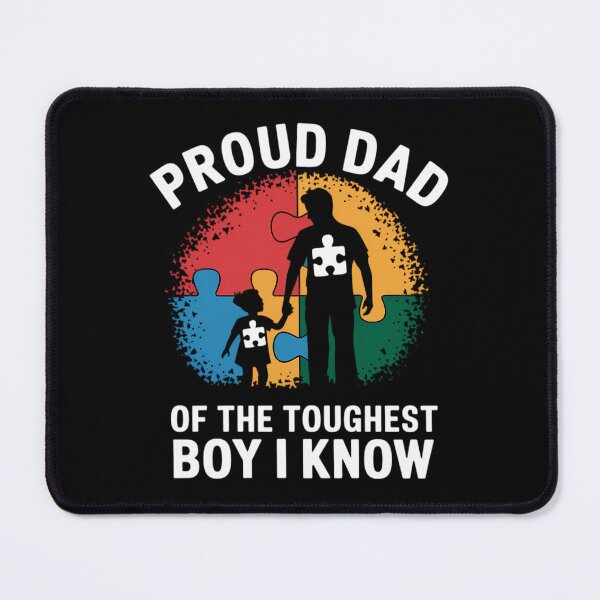 Item preview, Autism Awareness for Proud Dad Support Autistic designed and sold by CruelShadesSt.