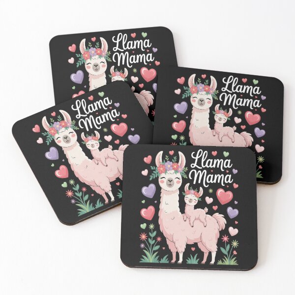 Item preview, llama Mama Funny llama Mama Mom Mother's Day designed and sold by Moxizz.