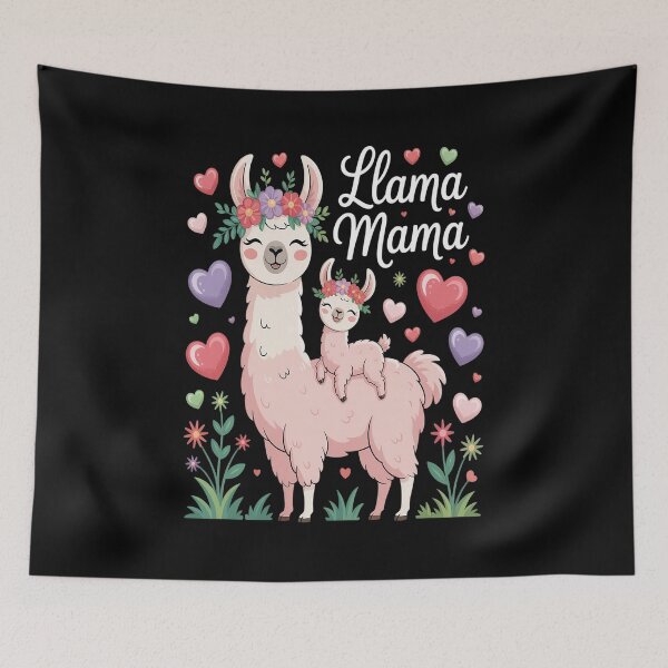 Item preview, llama Mama Funny llama Mama Mom Mother's Day designed and sold by Moxizz.