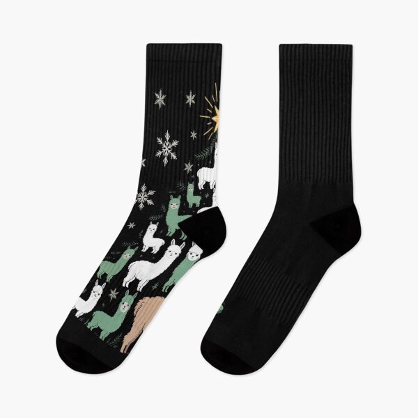 Item preview, Llama Alpaca Lovers Holiday Family Matching Christmas Tree designed and sold by Moxizz.