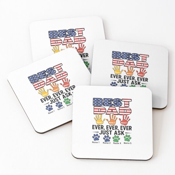 Item preview, Personalized Best Dad Ever Just Ask designed and sold by IlynCheas12.