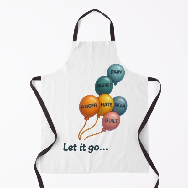 Item preview, Let It Go – 8D Bubbly Balloon Emotions Sticker Art | Pain, Regret, Fear & Healing designed and sold by Gurjeetpixelart.