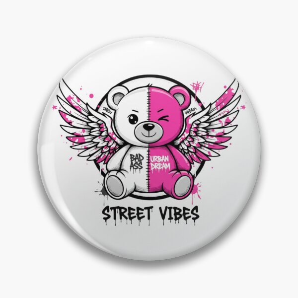 Item preview, Graffiti Teddy Bear with Wings – Street Style designed and sold by Whisky1111.