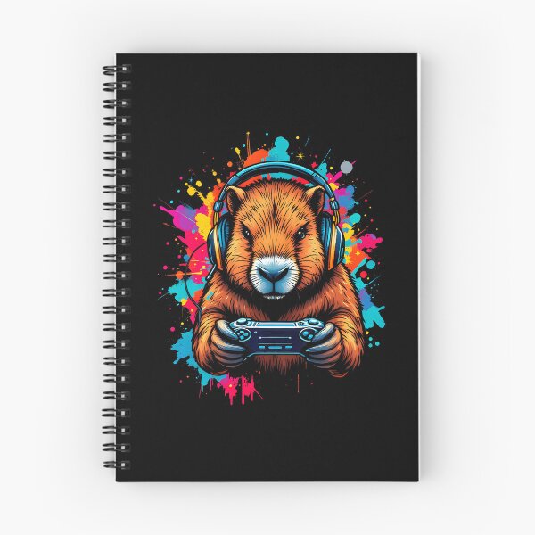 Item preview, Funny Capybara Gamepad Headphones Video Games Gamer designed and sold by SarahLeanne1.