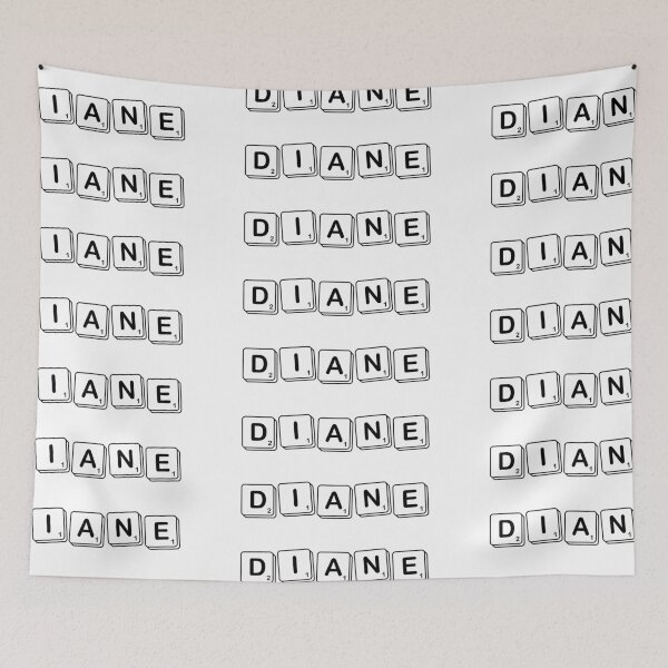 Item preview, Diane -  Scrabble name design designed and sold by Bobby Shaftoe.