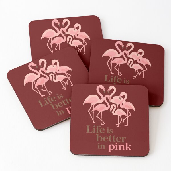 Item preview,  Life is Better in Pink designed and sold by The Daily Sketchbook .