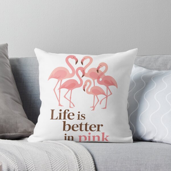 Item preview,  Life is Better in Pink designed and sold by The Daily Sketchbook .