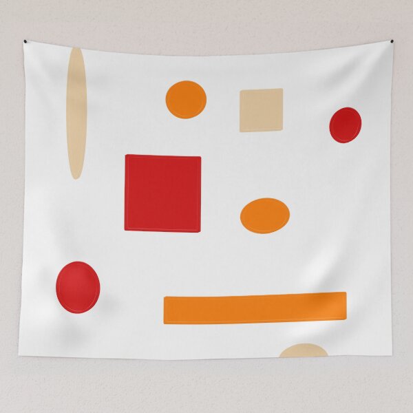 Item preview, Abstract, shapes, squares, ovals, lines, EZonThei designed and sold by EZonThei.