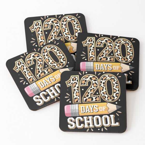 Item preview, 120 Days Of School Leopard, Happy 120th Day Of School designed and sold by Moxizz.