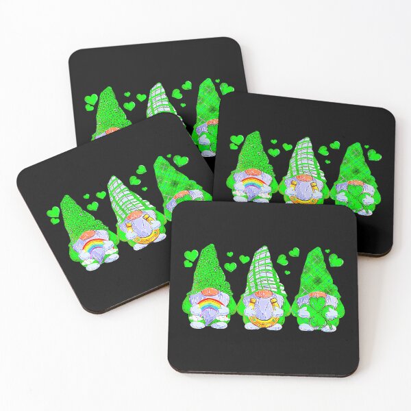 Item preview, Happy St Patricks Day Three Gnomes Shamrock Leprechaun  designed and sold by Moxizz.