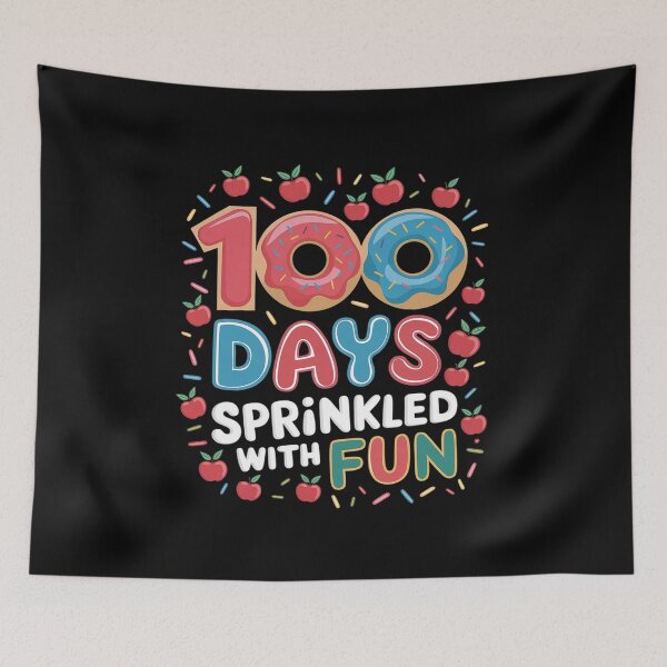 Item preview, 100 Days Sprinkled With Fun Funny Donut 100th Day Of School designed and sold by Moxizz.