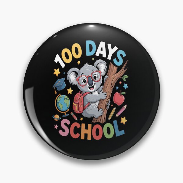 Item preview, 100 days smarter Cute hanging koala 100 days of School designed and sold by Moxizz.