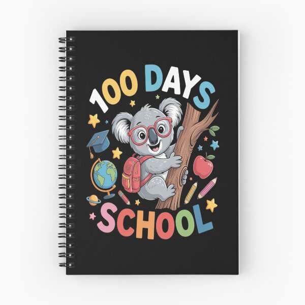 Item preview, 100 days smarter Cute hanging koala 100 days of School designed and sold by Moxizz.