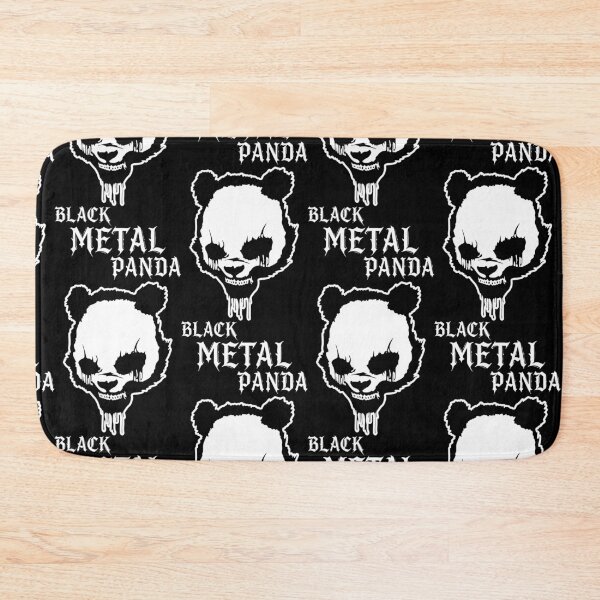 Item preview, Black Metal Panda – Face of the Abyss designed and sold by Robert "Hellfish" Fonseca.
