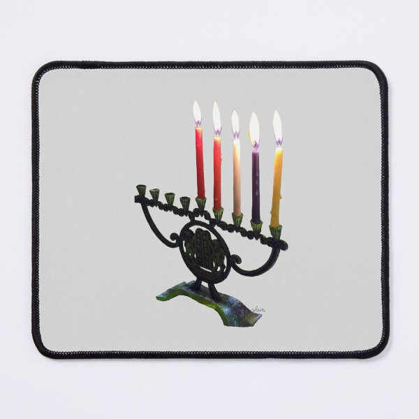 Item preview, Hanukkkah Menorah 11918 designed and sold by mandalafractal.
