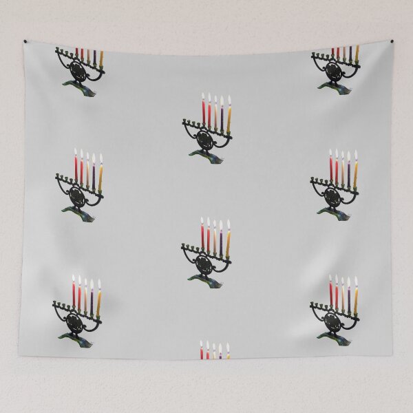 Item preview, Hanukkkah Menorah 11918 designed and sold by mandalafractal.