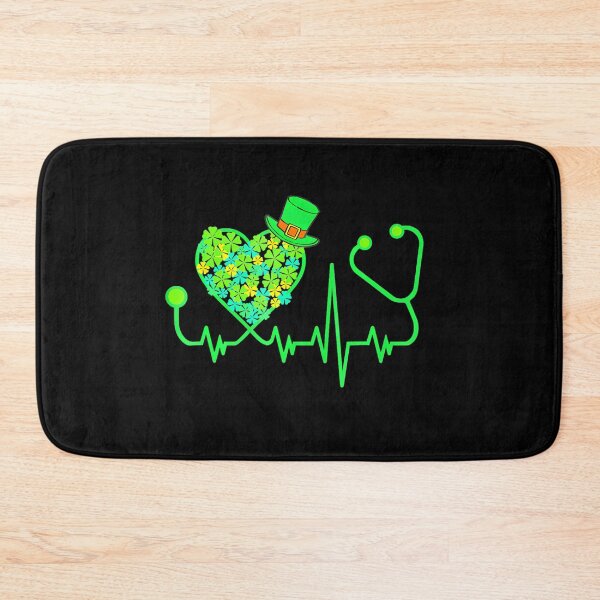 Item preview,  Irish Nurse St Patricks Day Tee Stethoscope Heartbeat  designed and sold by Moxizz.