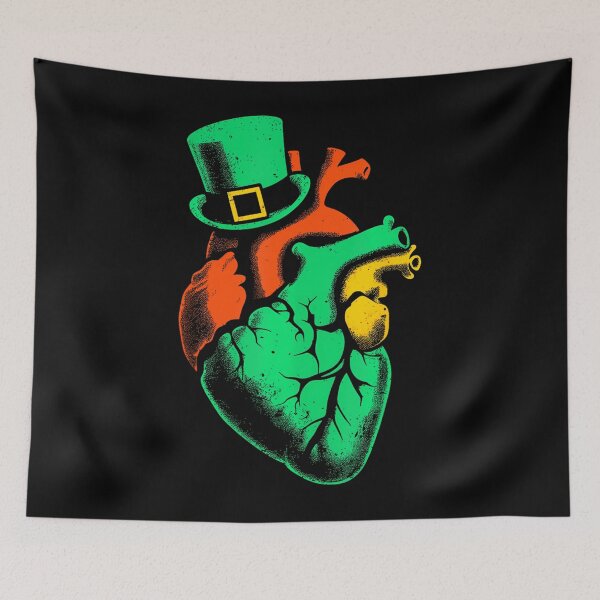 Item preview,  Irish Heart Leprechaun Hat Lucky Shamrock St. Patricks Day designed and sold by Moxizz.