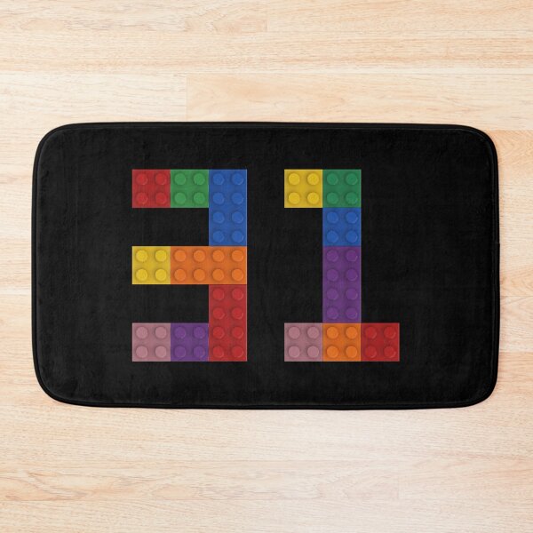 Item preview, 31 numbering made of bricks designed and sold by Brickification.