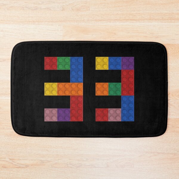 Item preview, 33 numbering made of bricks designed and sold by Brickification.
