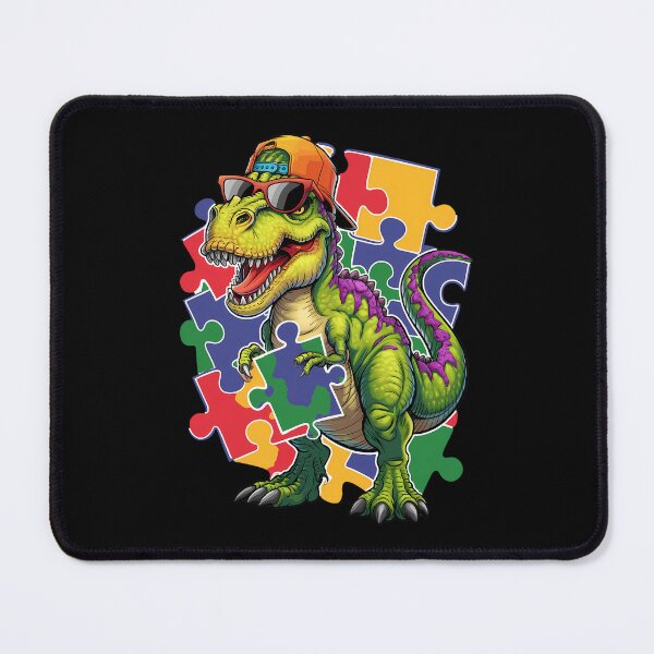 Item preview, Autism Awareness Kids Toddler Dinosaur Autistic Boys designed and sold by CruelShadesSt.