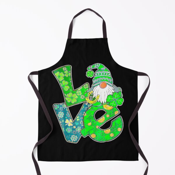 Item preview, Love Gnome Shamrock Horseshoe Lucky Happy St Patricks Day designed and sold by Moxizz.