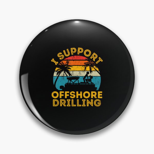 Item preview, Funny I Support Offshore Drilling Pontoon Boat designed and sold by SarahLeanne1.