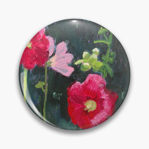 Item preview, Red and Pink Hibiscus designed and sold by Blandine Broomfield.