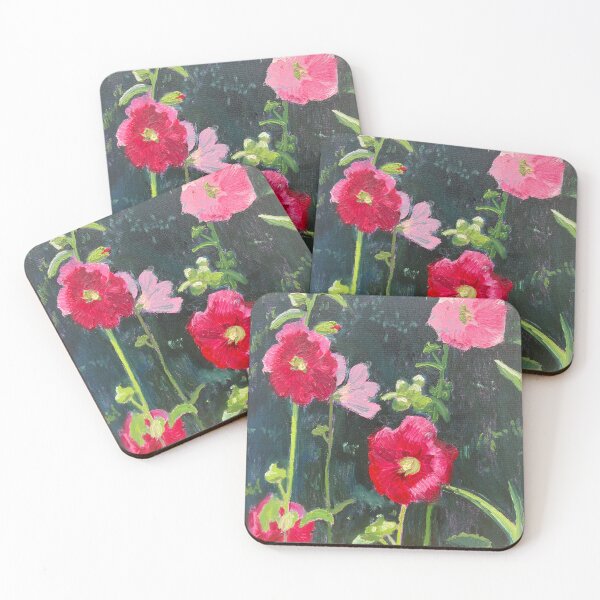 Item preview, Red and Pink Hibiscus designed and sold by Blandine Broomfield.