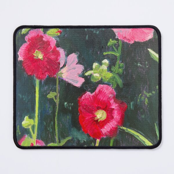 Item preview, Red and Pink Hibiscus designed and sold by Blandine Broomfield.