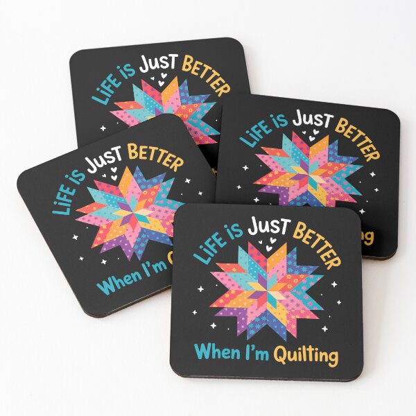 Item preview, Funny Sewing Quilter Life Is Just Better When I'M Quilting designed and sold by markettathorn.